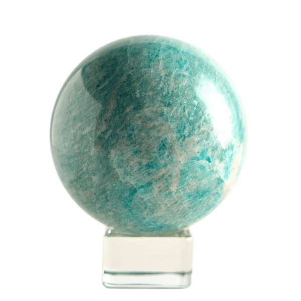 Amazonite stone sphere crystal quartz ball spheres