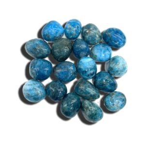 Blue Apatite Tumbled Stone