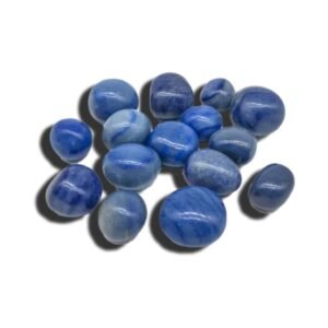 Blue Aventurine Jade Tumbled Stone