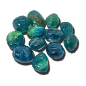 Blue Fluorite Tumbled Stone