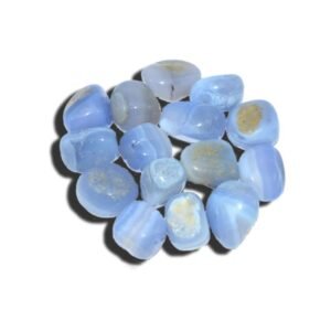 Blue Lace Agate Tumbled Stone