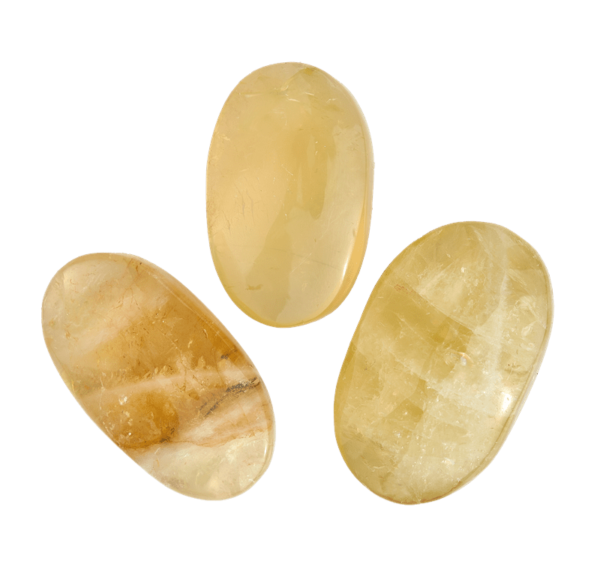 Citrine Palm Stone