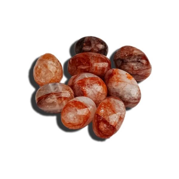 Fire Quartz Tumbled Stone