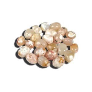 Flower Agate Tumbled Stone