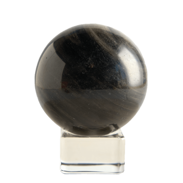 Gold Obsidian Sphere Crystal Ball Quartz Sphere