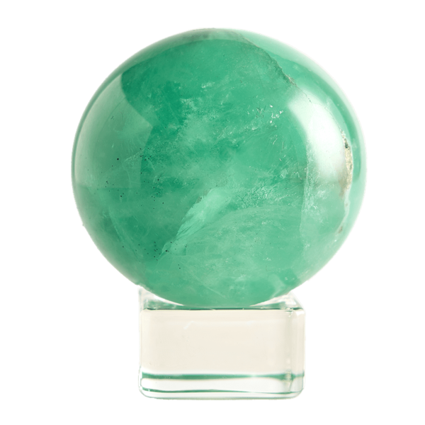 Green Fluorite Sphere Crystal Ball Quartz Spheres