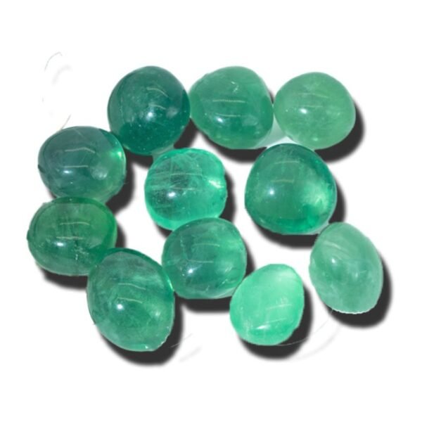 Green Fluorite Tumbled Stone