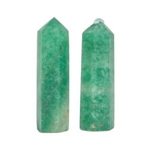 Green Strawberry Quartz Tower