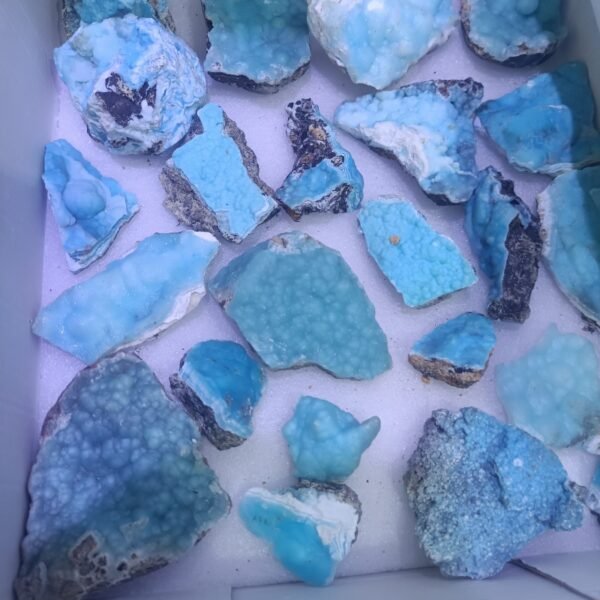 Blue Aragonite Specimen