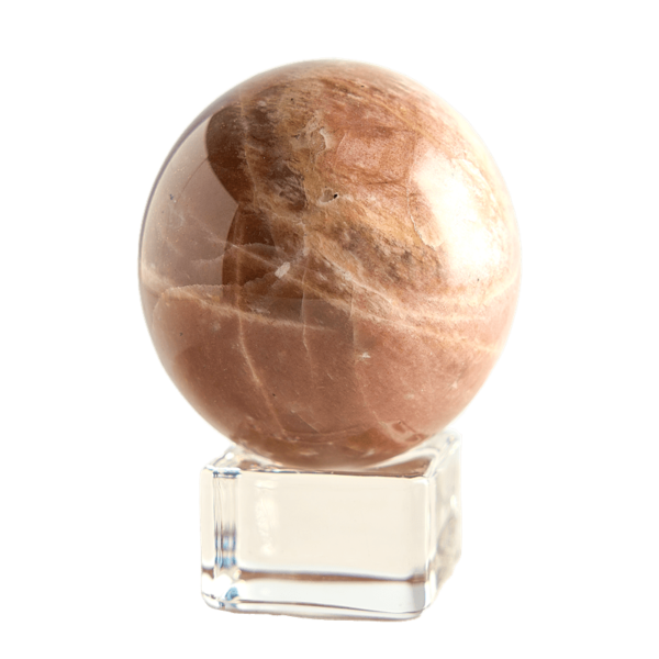 Peach Moon Stone Sphere Crystal Ball Factory