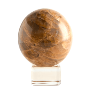 Peach Moon Stone Sphere Crystal Ball Factory