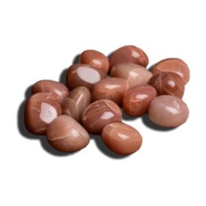 Peach Moon Stone Tumbled Stone