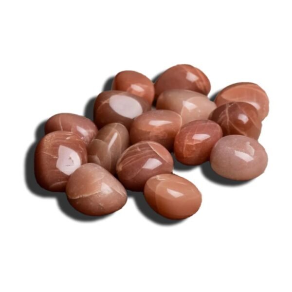 Peach Moon Stone Tumbled Stone