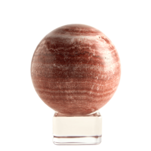 Pork Stone Sphere Pink Marble Stone Spheres Crystal Ball Factory