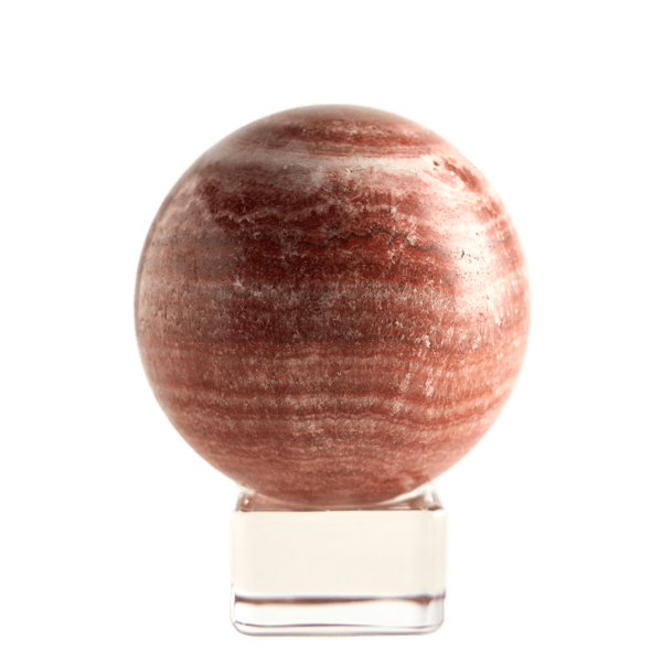 Pork Stone Sphere Pink Marble Stone Spheres Crystal Ball Factory
