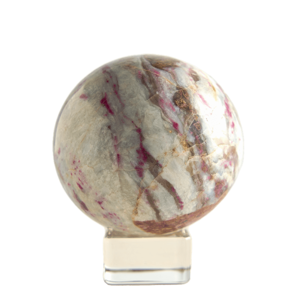 Pink Tourmaline Sphere Crystal Ball Factory