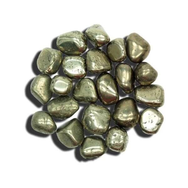 Pyrite Tumbled Stone