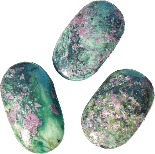 Ruby Zoisite Palm Stone