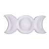 6 inches selenite moon sun bowl crystal bowls for charging