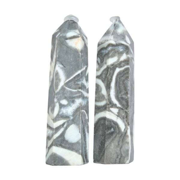 Shell Stone Point Tower Crystal Wand Factory