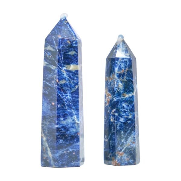 Sodalite Point Wand Crystal Tower Factory
