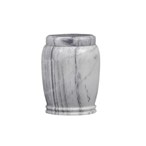 White & Black Jade Urns for Ashes