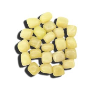 Yellow Jade Tumbled Stone