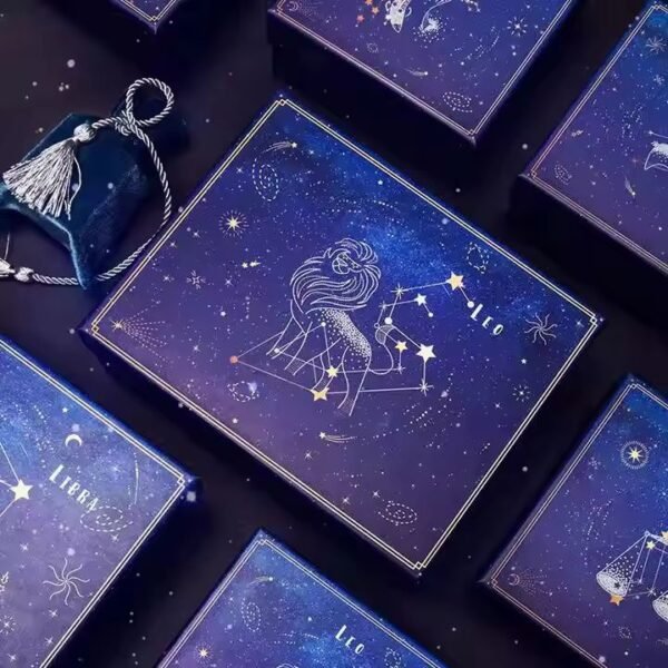 Zodiac Crystal Stone Gift Box