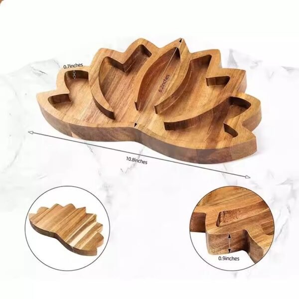 Lotus Shaped Crystal Holder - Image 2