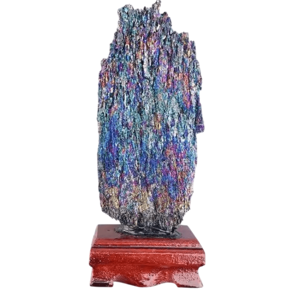 Silicon Carbide Crystals Brilliant Rainbow Iridescence crystal mineral colorful ore large specimen quartz