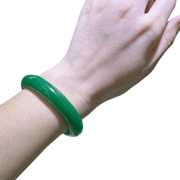 TOP grade green aventurine jade quartz jade bangle