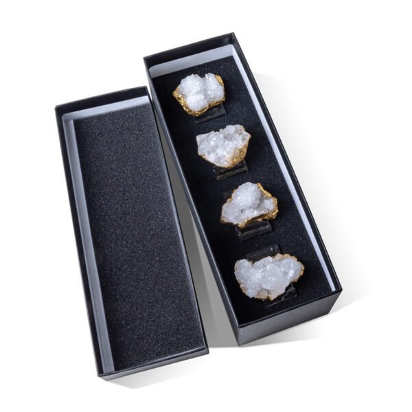 crystal napkin rings with gift box