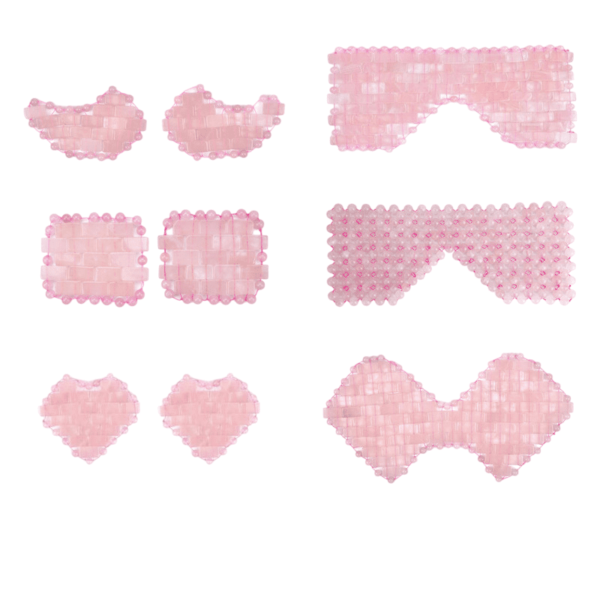 rose quartz eye masks