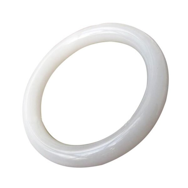 white jade bangle