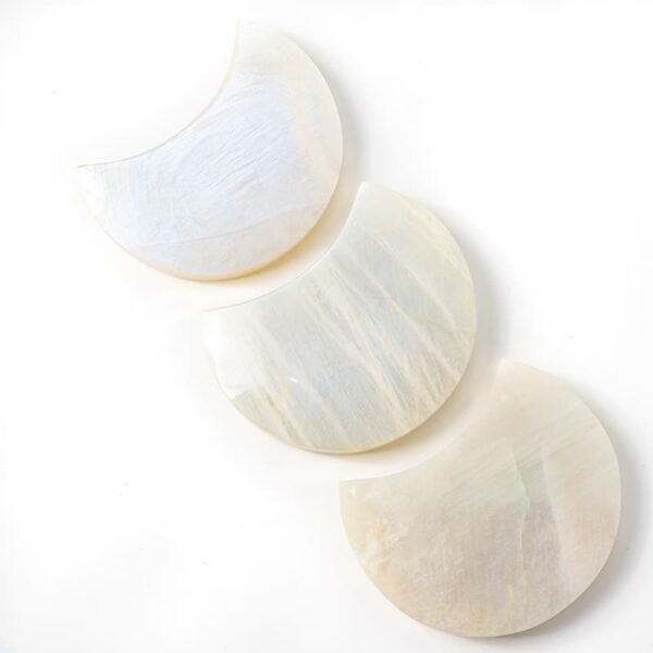 White Moon stone moons