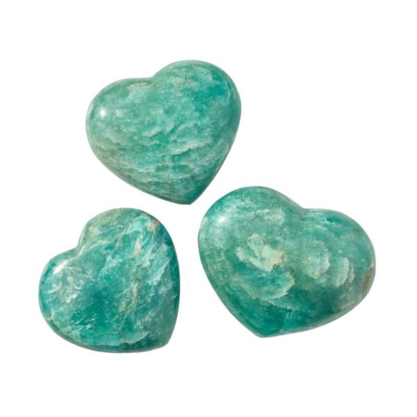 amazonite stone heart