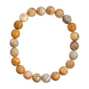 crazy lace agate bracelet