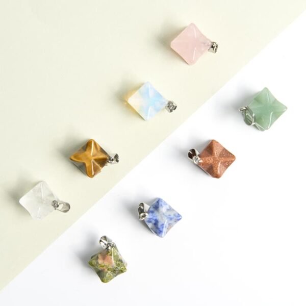 crystal merkaba pendant