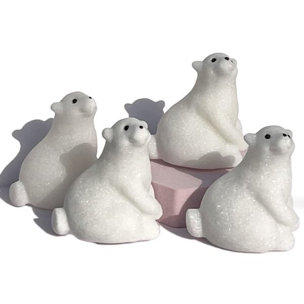 crystal white polar bear