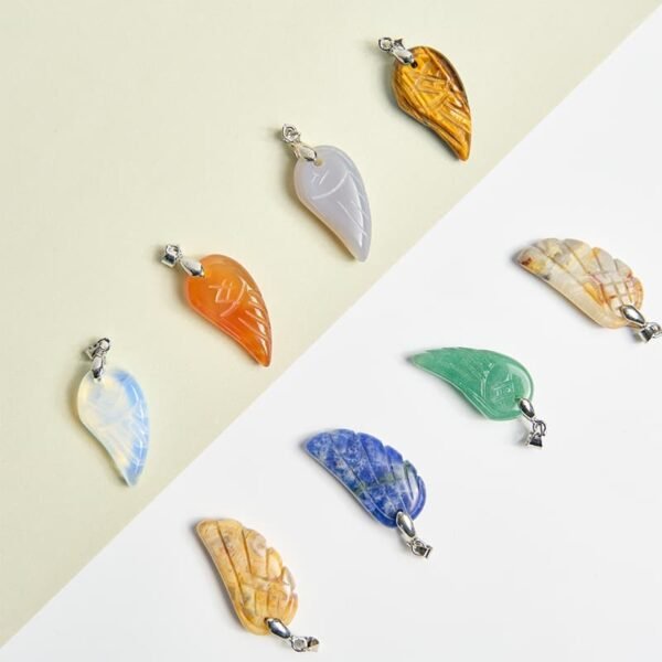 crystal wing pendant charm for jewelry making