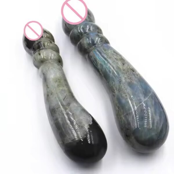 labradorite crystal massage wand for crystal gift set