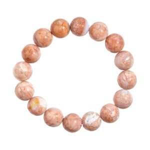 pink agate bracelets