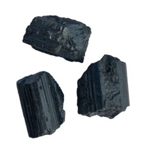 raw black tourmaline