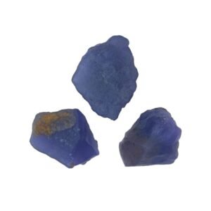 raw blue fluorite