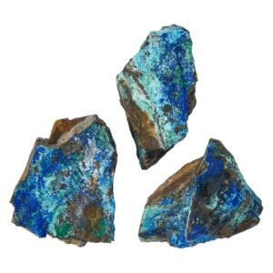 raw malachite azurite stone Chrysocolla