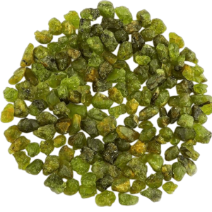 raw peridot crystal gifts