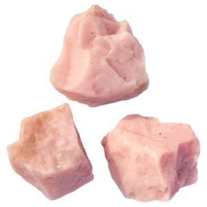 raw pink opal