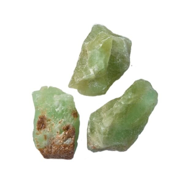 raw prehnite stone