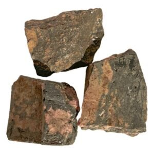raw rhodonite