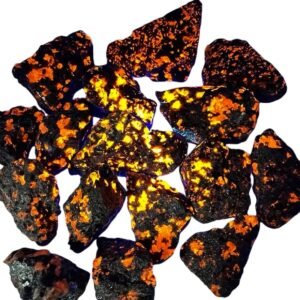Raw Yooperlite Stone for crystal gift set